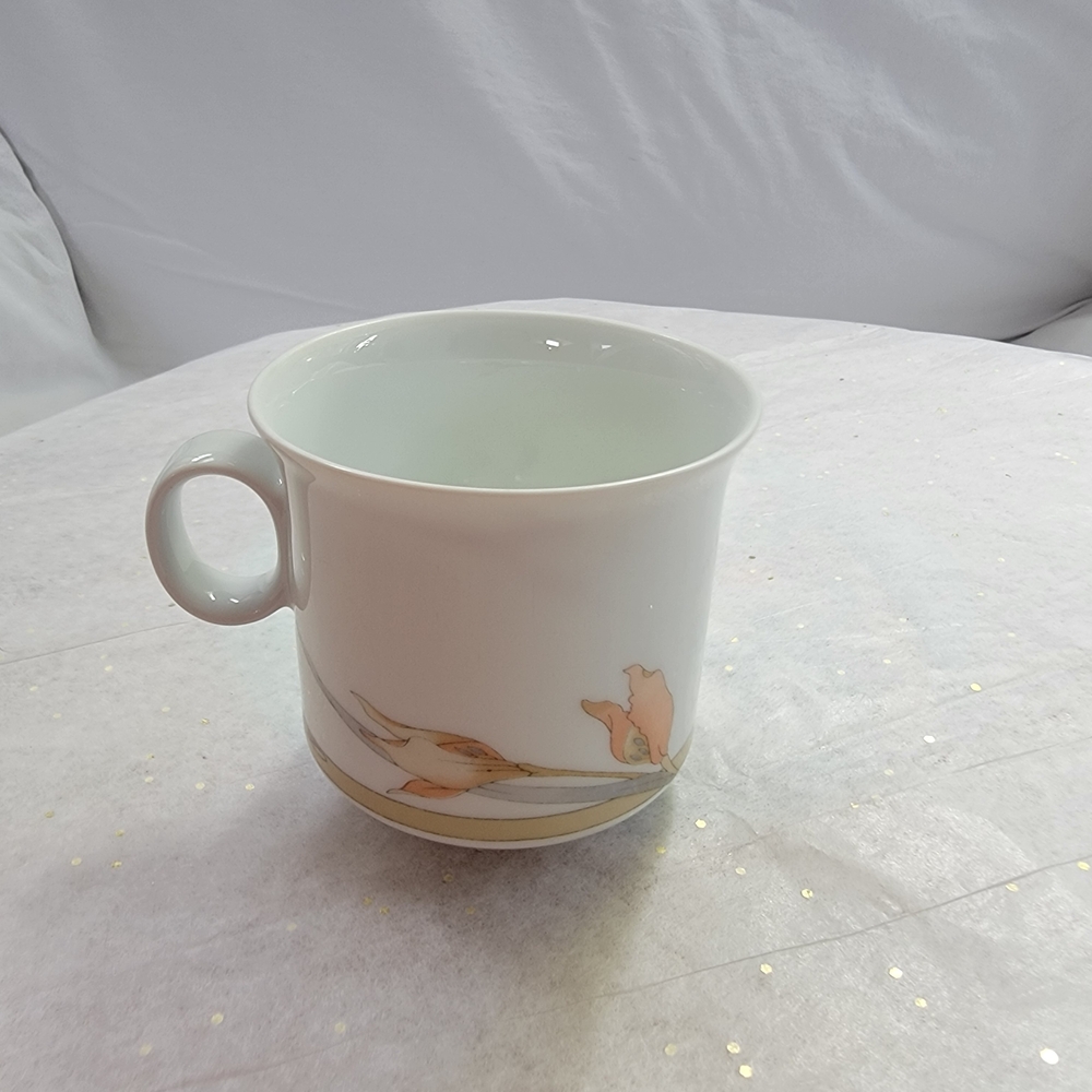 Hutshenreuther Leonard Porcelain Decor Alcazar Floral Mug German